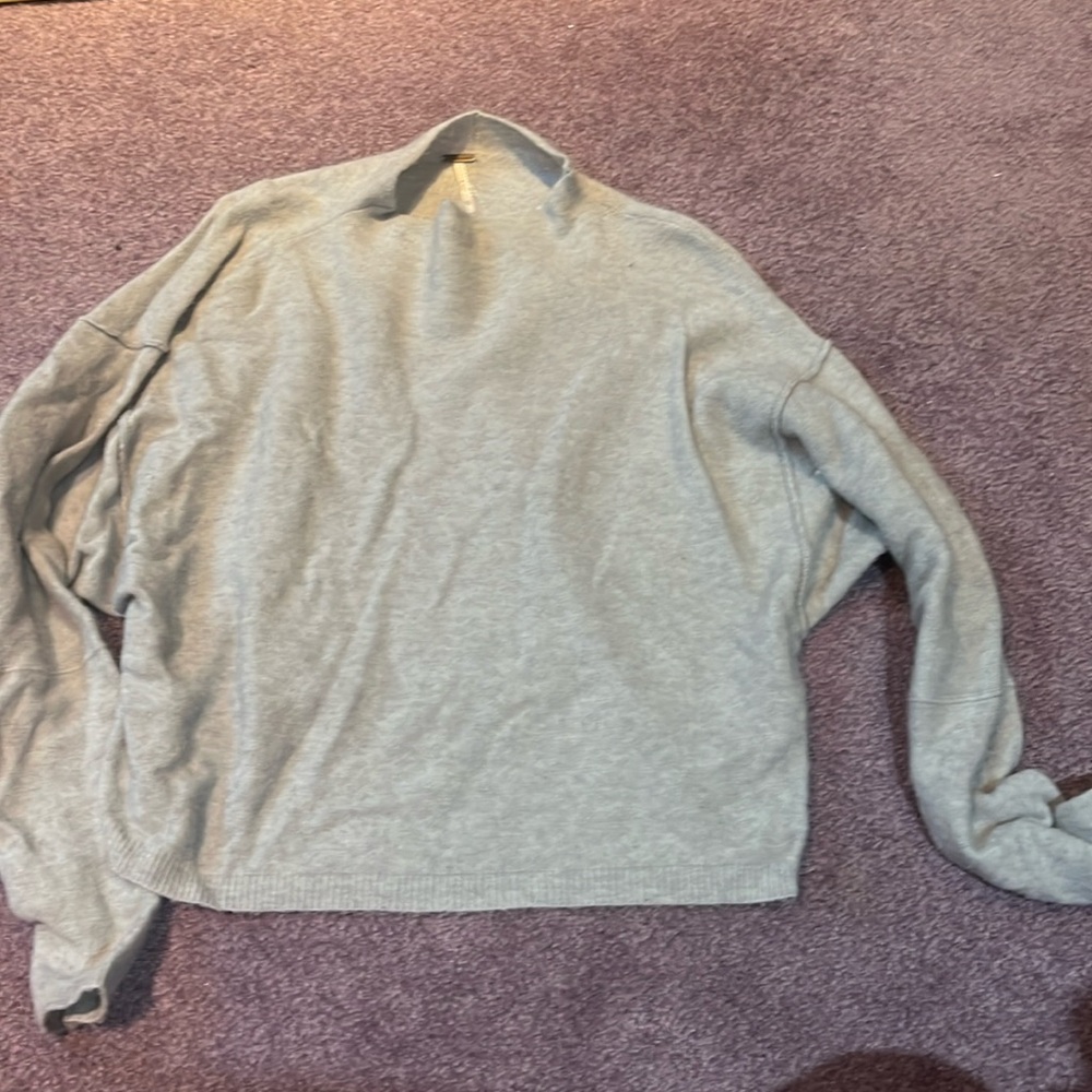Grey soft sweater